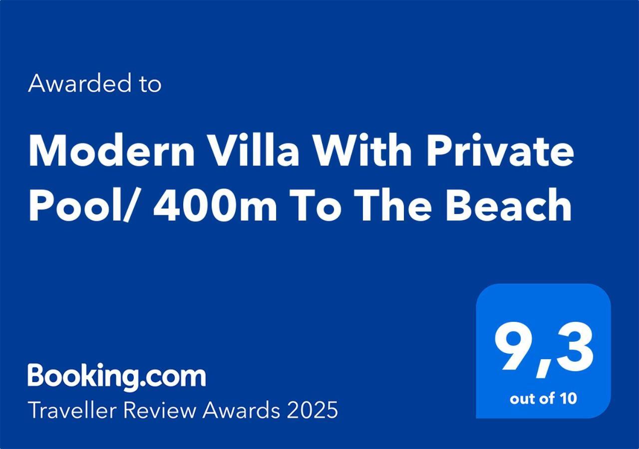 Modern Villa With Private Pool/ 400M To The Beach 그라오 데 카스테욘 외부 사진
